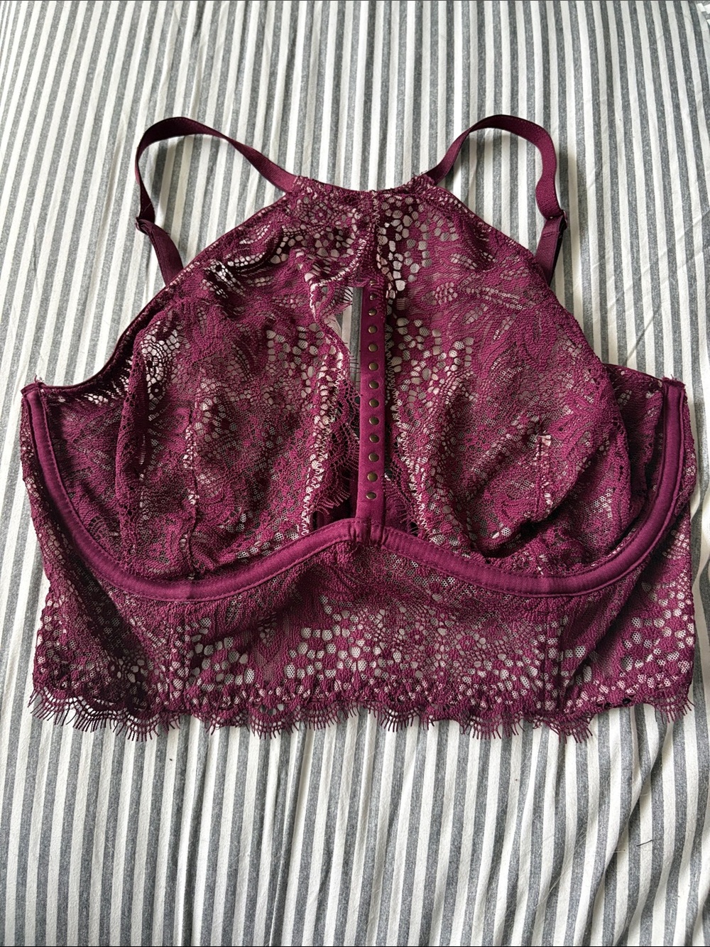 Halter bra unlined